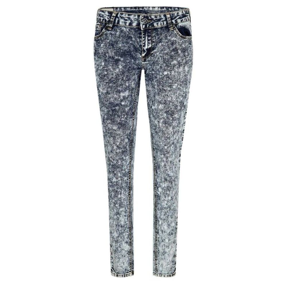Criminal Damage Womens/Ladies Faded Super Skinny Jeans / White